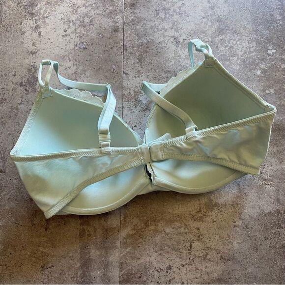 Victoria’s Secret Lace Bra Push Up 34DD Green Multiway - Picture 6 of 11